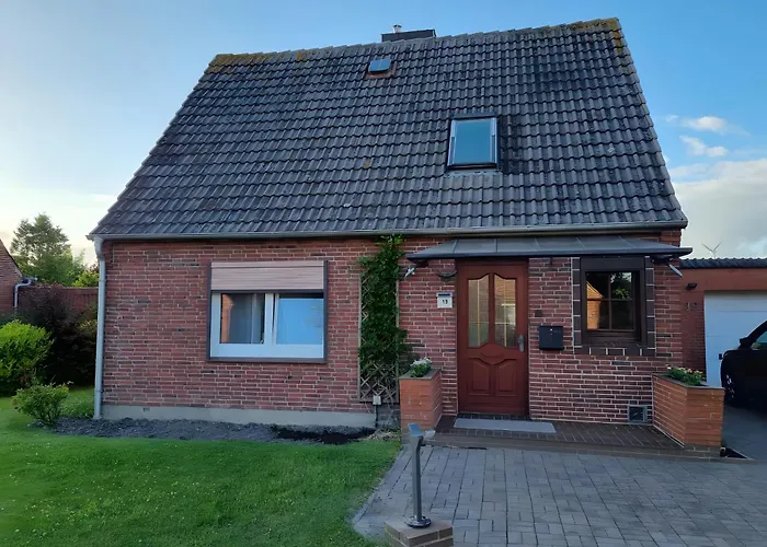 95qm Haus Mit Grossem Garten Casa de Férias Wesselburen